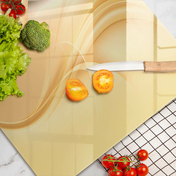 Skleněná deska za sporák Abstrakce kouře