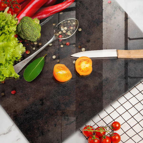 Skleněná deska za sporák Červené chilli papričky