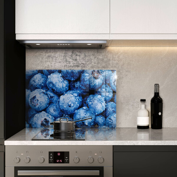 Skleněná deska za sporák Šťavnaté borůvky