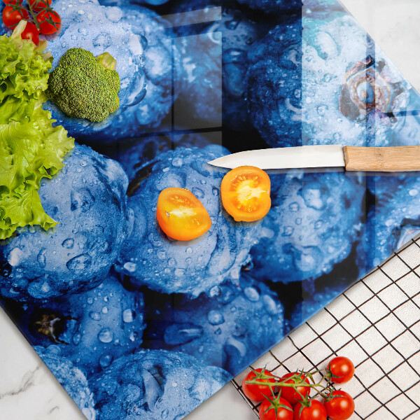 Skleněná deska za sporák Šťavnaté borůvky