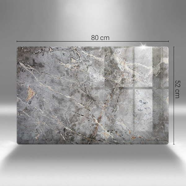 Skleněná deska za sporák Textura kamene