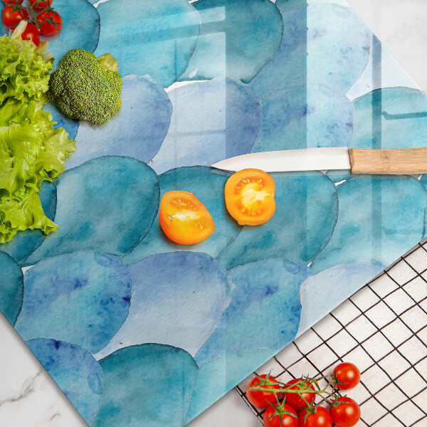 Skleněná deska za sporák Akvarelové váhy