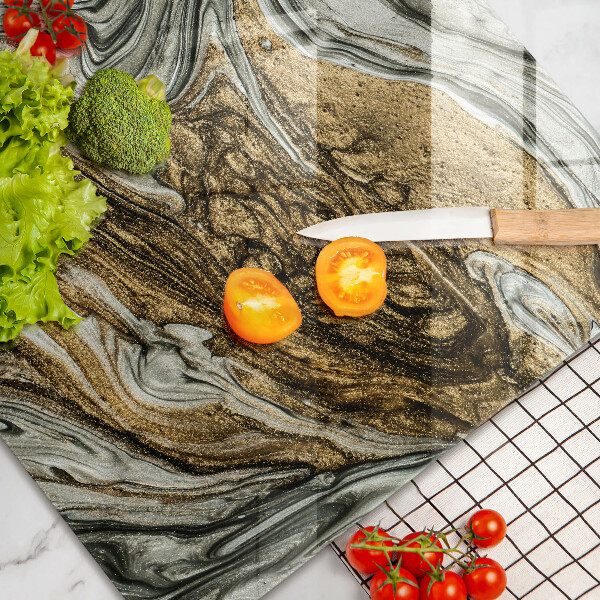 Skleněná deska za sporák Bohatá abstrakce