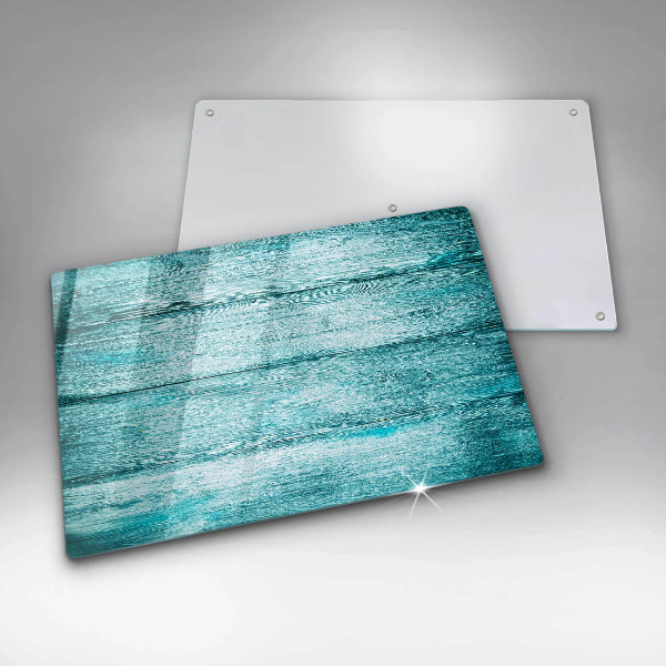 Skleněná deska za sporák Vintage dřevěné desky