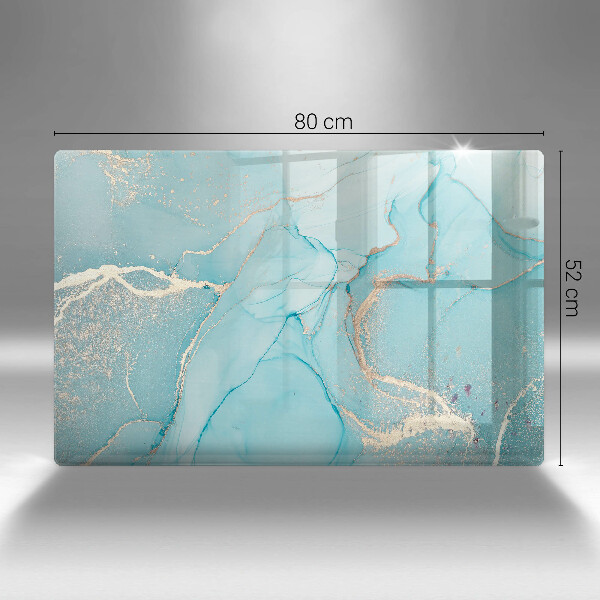 Skleněná deska za sporák Kamenná abstrakce