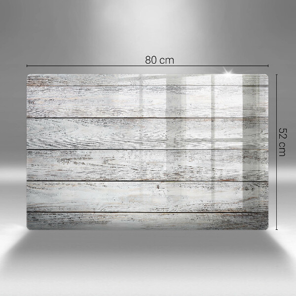 Skleněná deska za sporák Světlé dřevěné desky