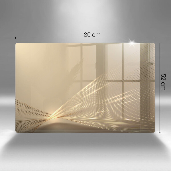 Skleněná deska za sporák Moderní abstrakce