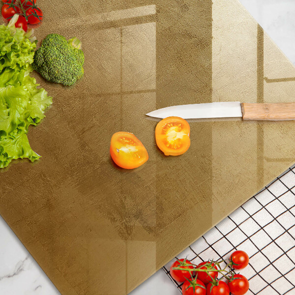 Skleněná deska za sporák Zlatá textura pozadí