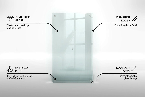 Ochranná průhledná deska za plynový sporák 52x30 cm