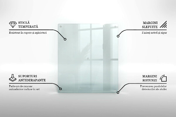 Průhledné sklo za varnou deskou 60x52 cm