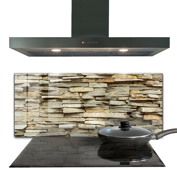 Skleněné obklady do kuchyně Přírodní cihly