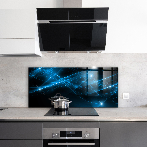 Skleněný panel Energetický diagram připojení