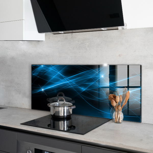 Skleněný panel Energetický diagram připojení