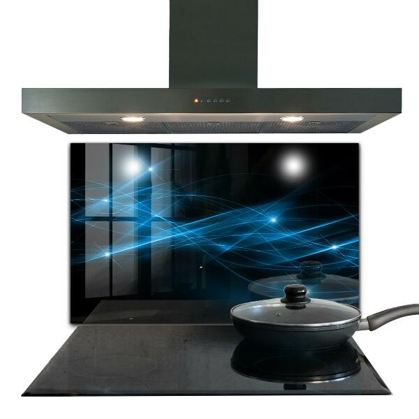 Skleněný panel Energetický diagram připojení