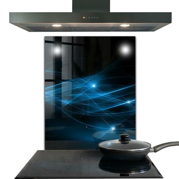 Skleněný panel Energetický diagram připojení