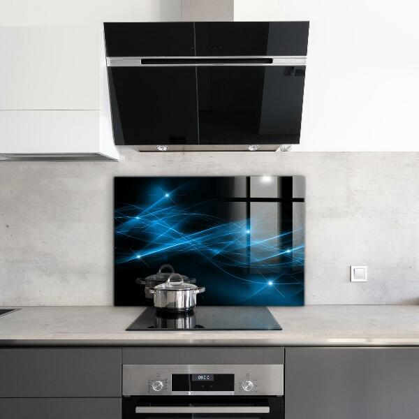 Skleněný panel Energetický diagram připojení