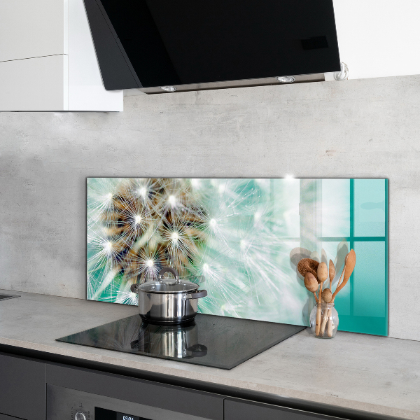 Skleněný panel Pampeliška ve větrné elektrárně