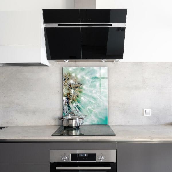 Skleněný panel Pampeliška ve větrné elektrárně