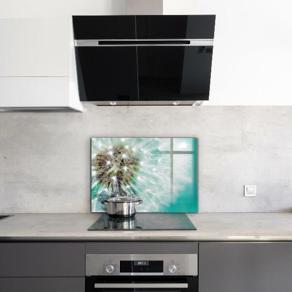 Skleněný panel Pampeliška ve větrné elektrárně