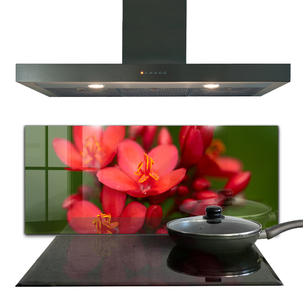 Skleněné obklady do kuchyně Kvetoucí poupata