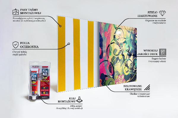 Skleněný panel Dívka na letní den