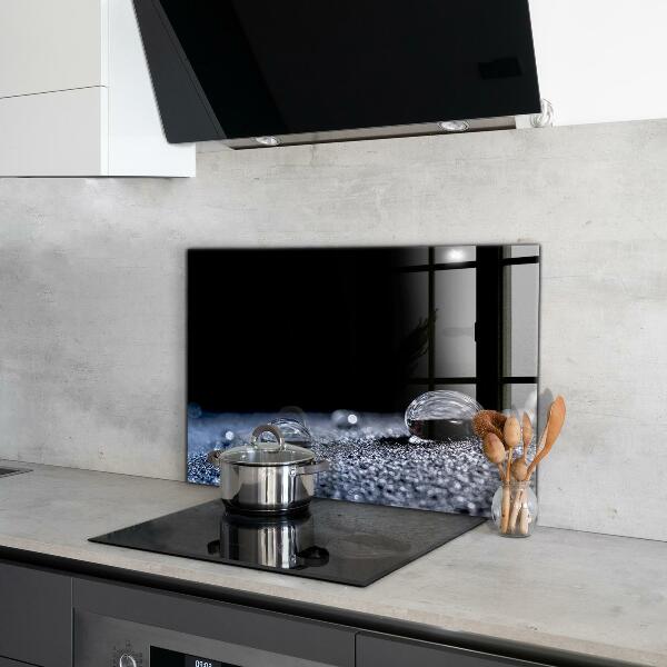 Skleněný panel Kapka rosy po ránu