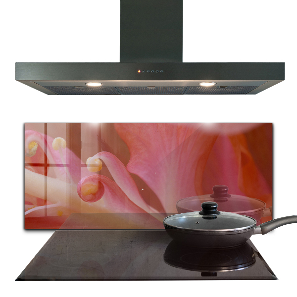 Skleněný panel Květ pyl příroda