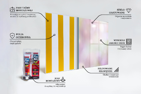 Skleněný panel Kvetoucí lilac léto v zahradě