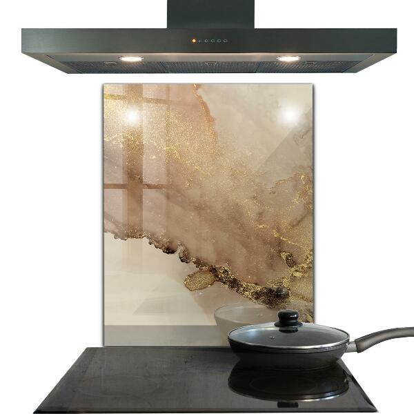 Kuchyňský skleněný panel Moderní umění