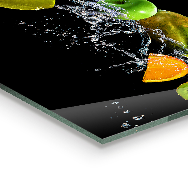 Skleněný panel Složení šťavnatého ovoce