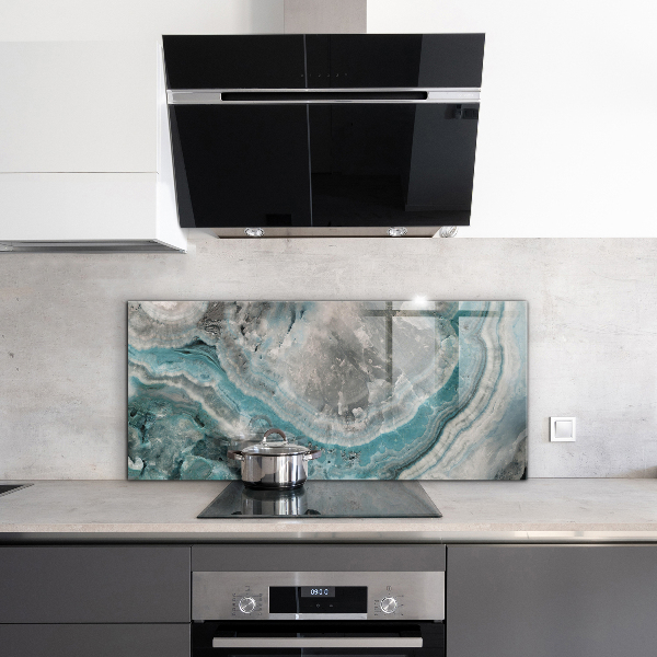 Skleněný panel Abstraktní barva spirála vzor