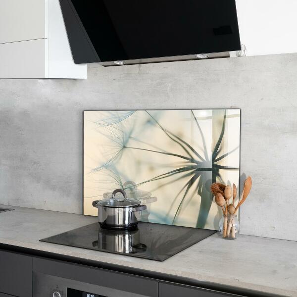 Skleněné obklady do kuchyně Krásná jemná pampeliška