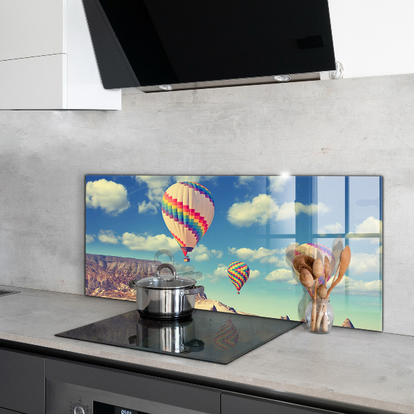 Skleněný panel Cappadocia balloons türkiye