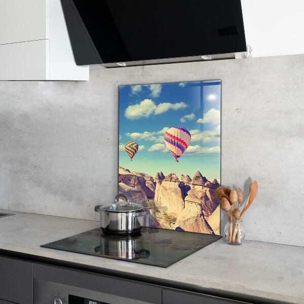 Skleněný panel Cappadocia balloons türkiye