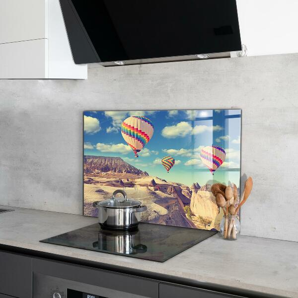 Skleněný panel Cappadocia balloons türkiye