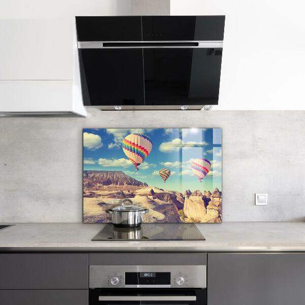 Skleněný panel Cappadocia balloons türkiye