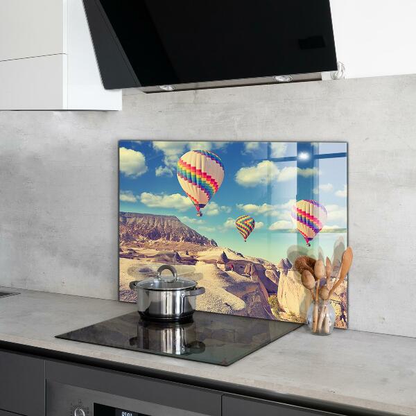 Skleněný panel Cappadocia balloons türkiye