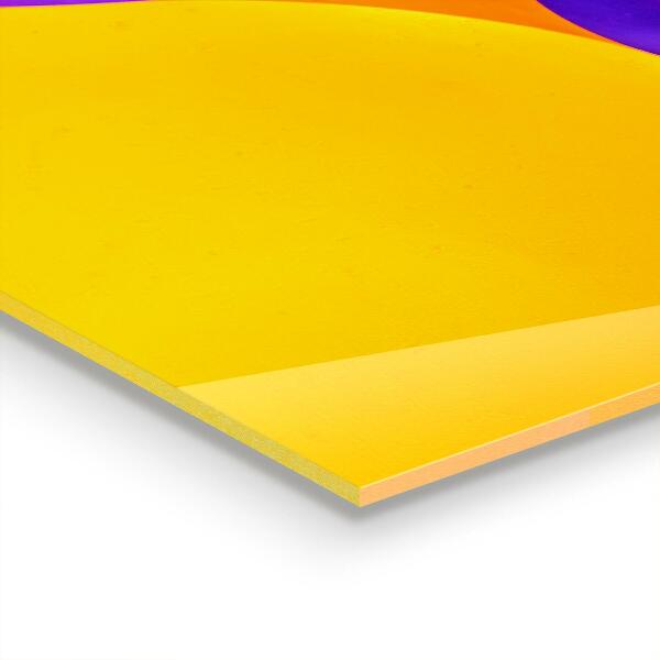 Skleněný panel Barevné kruhy