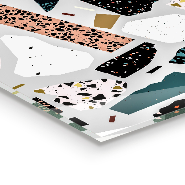 Skleněný panel Terrazzo terrazzo granit