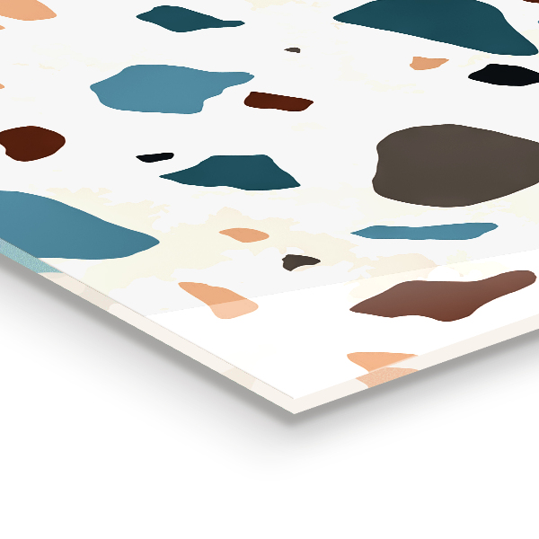 Skleněný panel Terrazzo kámen terrazzo