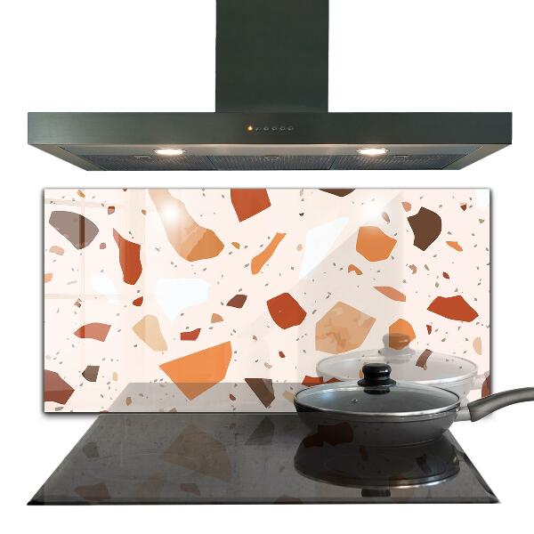 Skleněné obklady do kuchyně Terrazzo kámen terrazzo