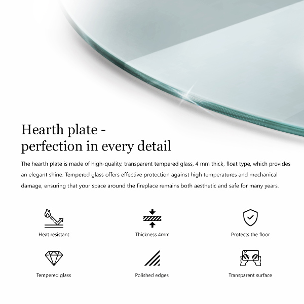 Podložka pod kamna 100x100 cm