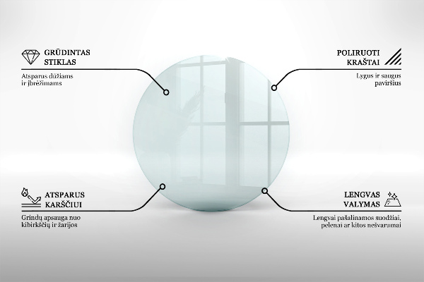 Podložka pod kamna fi100 cm