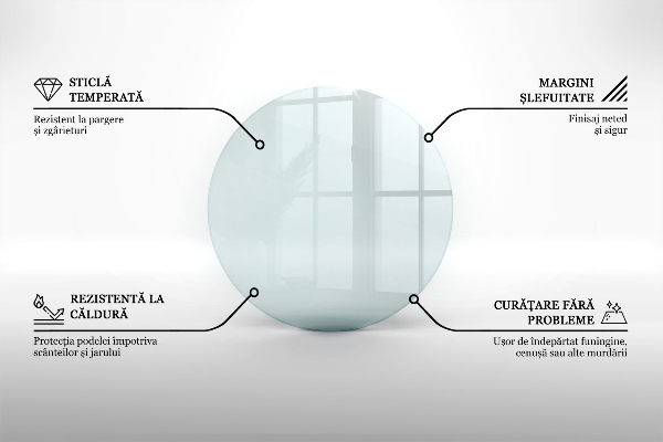 Podložka pod kamna fi100 cm