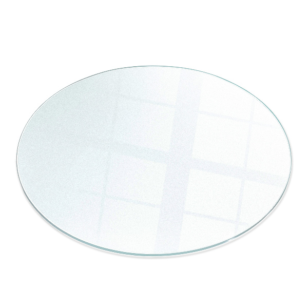 Kulatá poloprůsvitná podložka pod krb fi70 cm