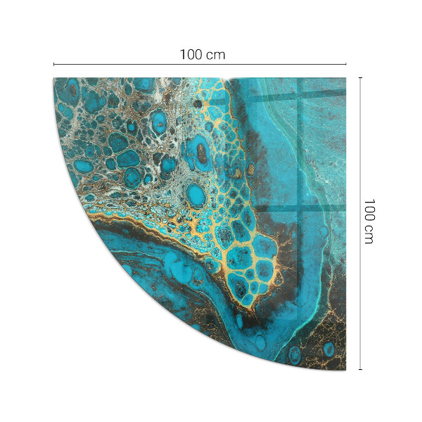 Sklo pod kamna Abstraktní organický vzor