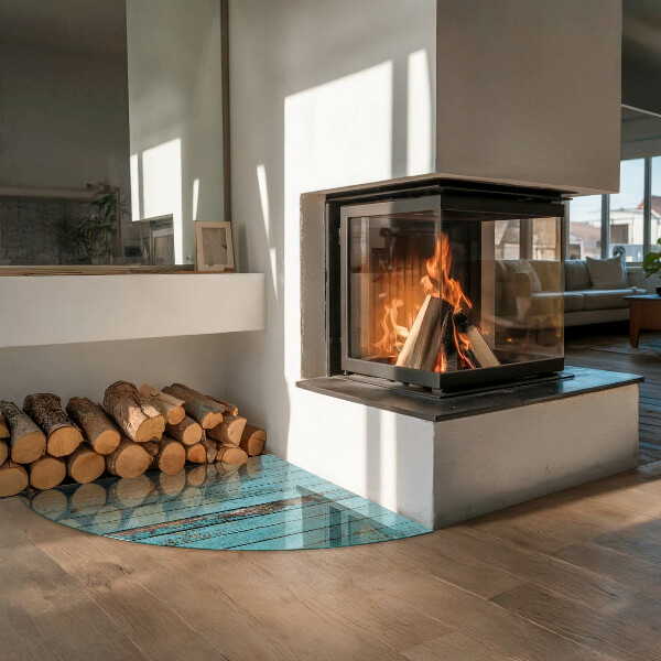 Podložka pod kamna Rustikální styl prken