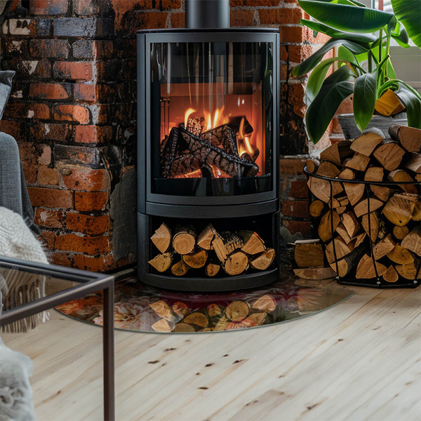 Podložka pod kamna Kytice květin v detailu