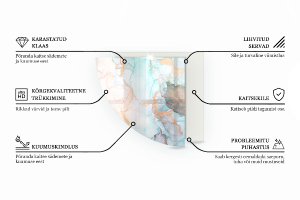 Podložka pod kamna Barva: Tmavě modrá