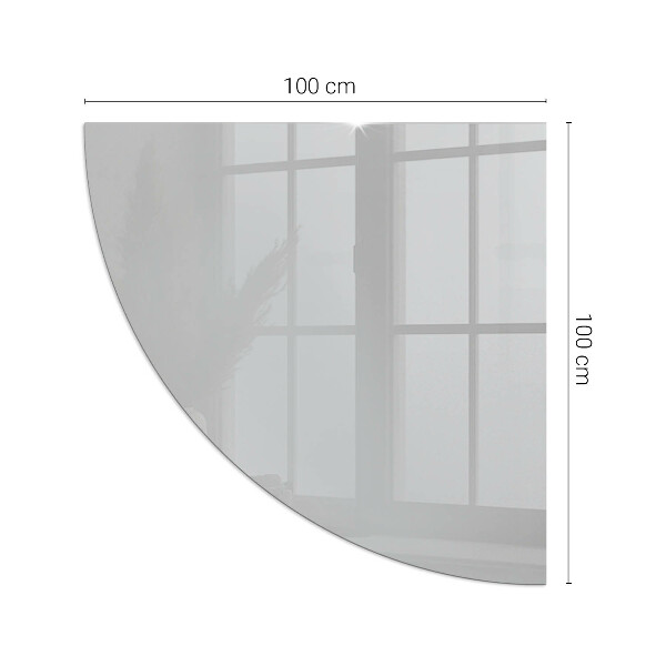 Sklo pod kamna Barva Světle šedá